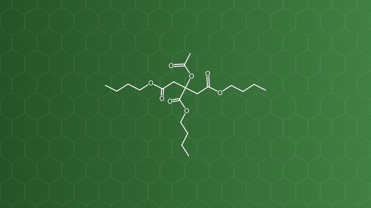 Acetyltributyl Citrate (Acetyltributyl citrat (ATBC)) – Chất hóa dẻo – công thức cấu tạo
