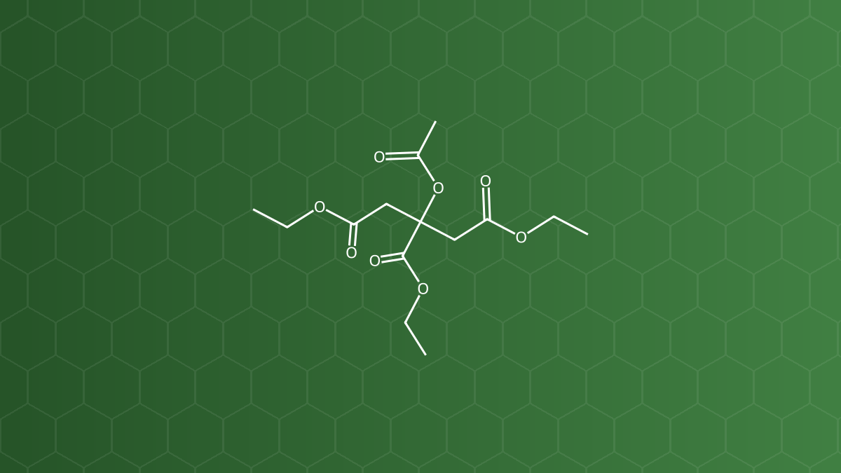 Acetyltriethyl Citrate (Acetyltriethyl citrat (ATEC)) – Chất hóa dẻo – công thức cấu tạo