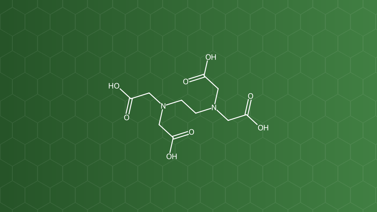 Edetic Acid (Acid edetic (EDTA)) – Chất tạo phức (chelat) – công thức cấu tạo