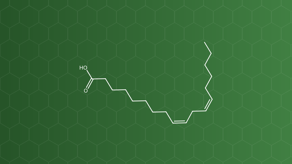 Linoleic Acid (Acid linoleic) – Tăng thấm qua da, nhũ hóa, bổ sung dinh dưỡng – công thức cấu tạo