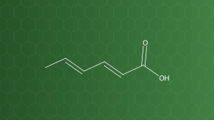 Sorbic Acid (Acid sorbic) – Chất bảo quản kháng khuẩn, kháng nấm – công thức cấu tạo