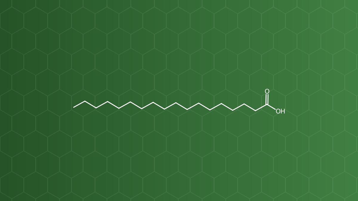 Stearic Acid (Acid stearic) – Tá dược trơn, nhũ hóa, hòa tan – công thức cấu tạo