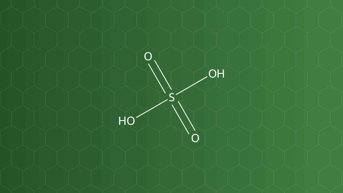 Sulfuric Acid (Acid sulfuric) – Chất acid hóa – công thức cấu tạo