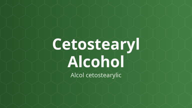 Cetostearyl Alcohol (Alcol cetostearylic) – Làm mềm, nhũ hóa, tăng độ nhớt