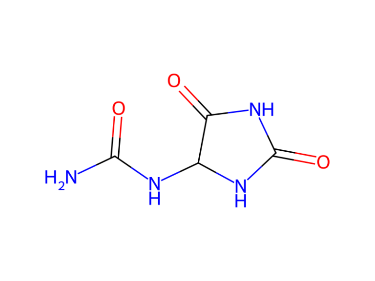 Công thức cấu tạo Allantoin – nguyên liệu