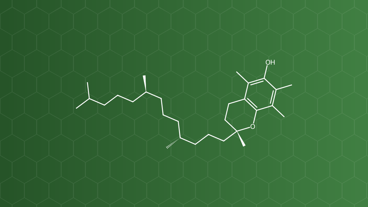 Alpha Tocopherol (Vitamin E) – Chất chống oxy hóa – công thức cấu tạo