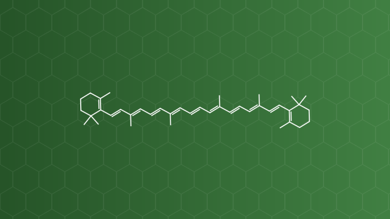 Beta Carotene (Beta-caroten) – Chất màu – công thức cấu tạo