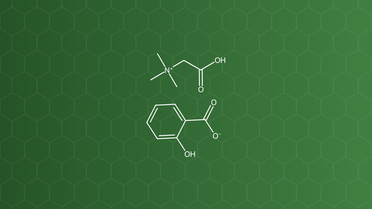 Betaine salicylate – Chất tẩy tế bào chết (BHA) – công thức cấu tạo