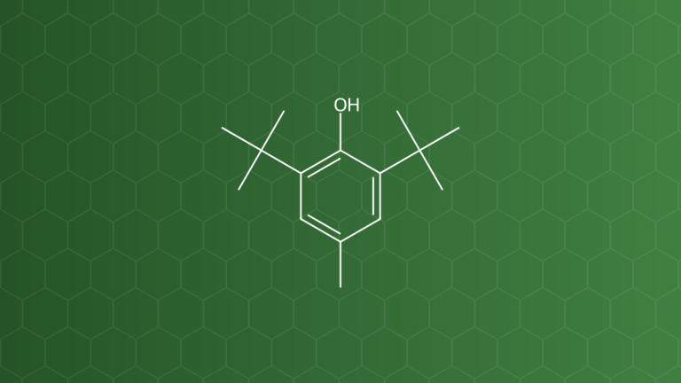 Butylated Hydroxytoluene (BHT) – Chất chống oxy hóa – công thức cấu tạo