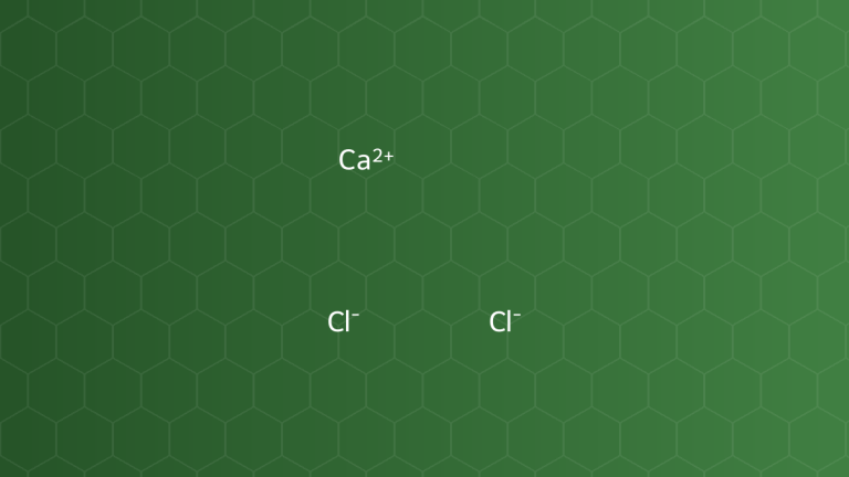 Calcium Chloride (Calci clorid) – Chất hút ẩm, chất bảo quản – công thức cấu tạo