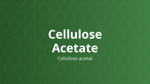 Cellulose Acetate (Cellulose acetat) – Tá dược bao, giải phóng kéo dài, tá dược độn