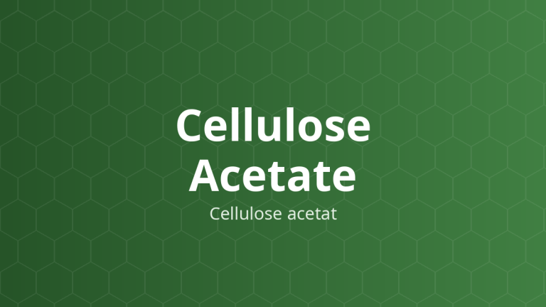 Cellulose Acetate (Cellulose acetat) – Tá dược bao, giải phóng kéo dài, tá dược độn