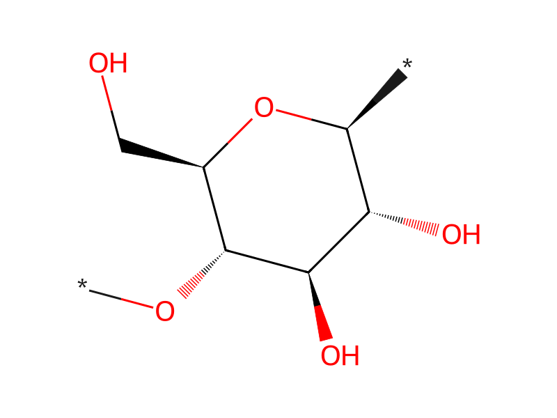 Công thức cấu tạo Cellulose vi tinh thể (Avicel RC-591)