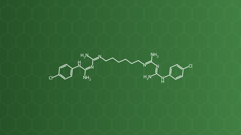 Chlorhexidine (Clorhexidin) – Chất bảo quản kháng khuẩn, chất sát khuẩn – công thức cấu tạo