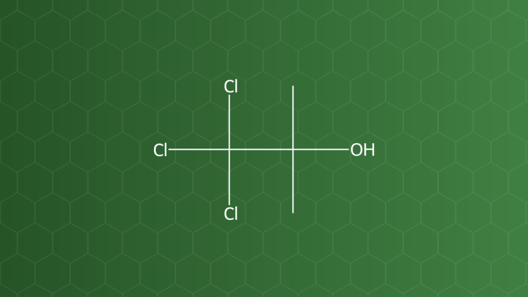 Chlorobutanol (Clorobutanol) – Chất bảo quản kháng khuẩn, chất hóa dẻo – công thức cấu tạo