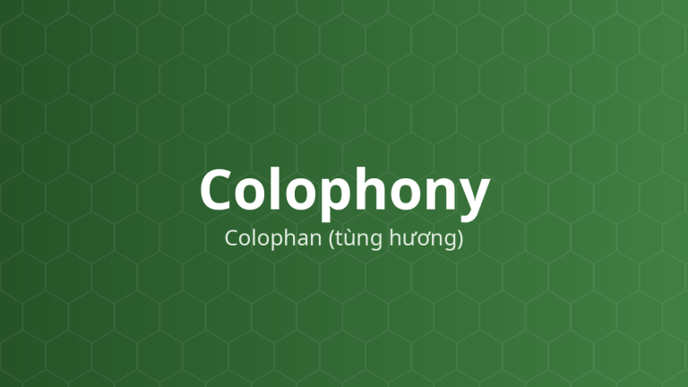 Colophony (Colophan (tùng hương)) – Tá dược bao, tạo màng, vi nang