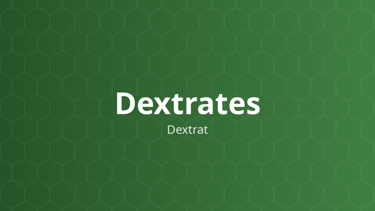 Dextrates (Dextrat) – Tá dược độn, tá dược dính viên nén