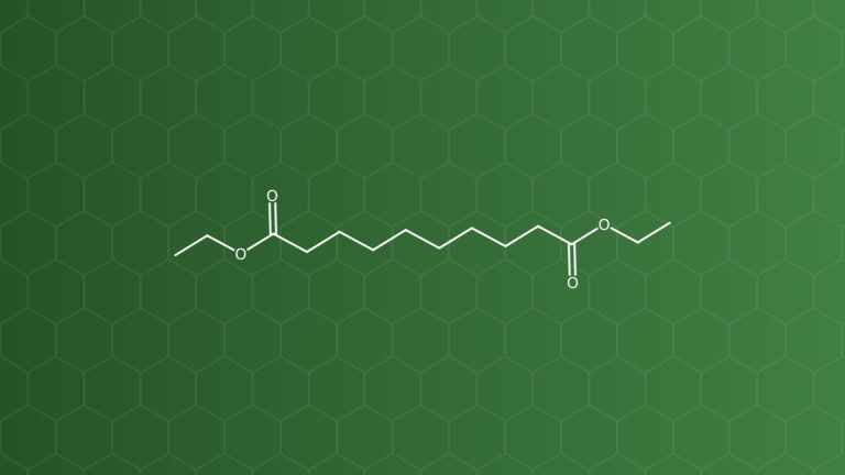 Diethyl Sebacate (Diethyl sebacat) – Chất làm mềm, tăng thấm – công thức cấu tạo