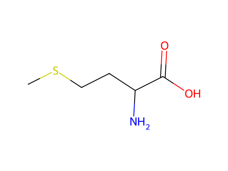 Công thức cấu tạo DL-Methionine – nguyên liệu