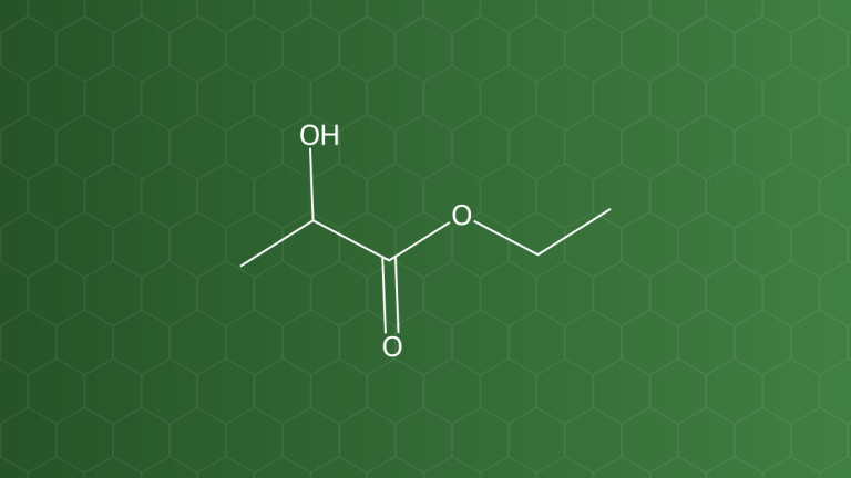 Ethyl Lactate (Ethyl lactat) – Dung môi, đồng dung môi, tạo màng, tạo hương – công thức cấu tạo