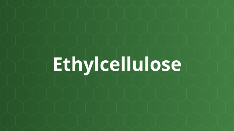 Ethylcellulose (Ethylcellulose) – Tá dược bao, giải phóng kéo dài, tá dược dính
