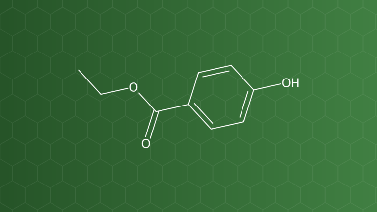 Ethylparaben (Ethyl 4-hydroxybenzoat) – Chất bảo quản kháng khuẩn – công thức cấu tạo