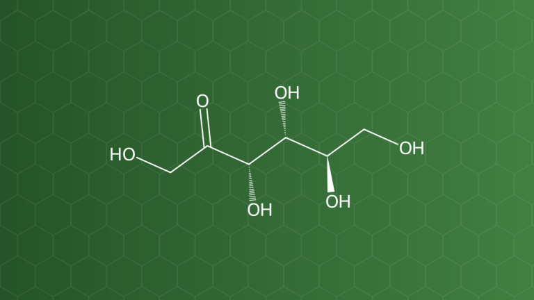Fructose (Fructose (D-fructose)) – Tạo ngọt, tăng hương vị, tá dược độn – công thức cấu tạo