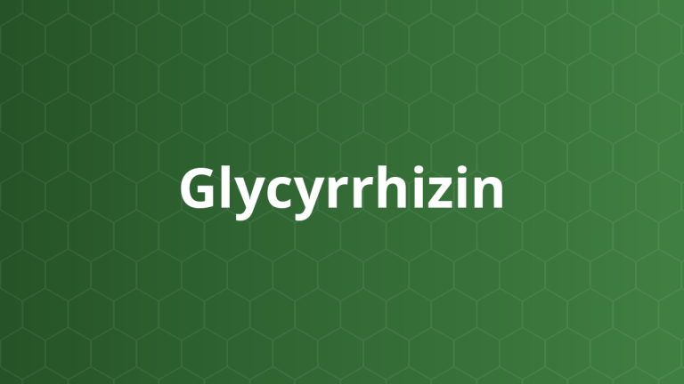Glycyrrhizin (Glycyrrhizin) – Chất tạo ngọt, che vị