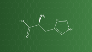 Histidine (L-Histidin) – Chất đệm, chất chống oxy hóa – công thức cấu tạo