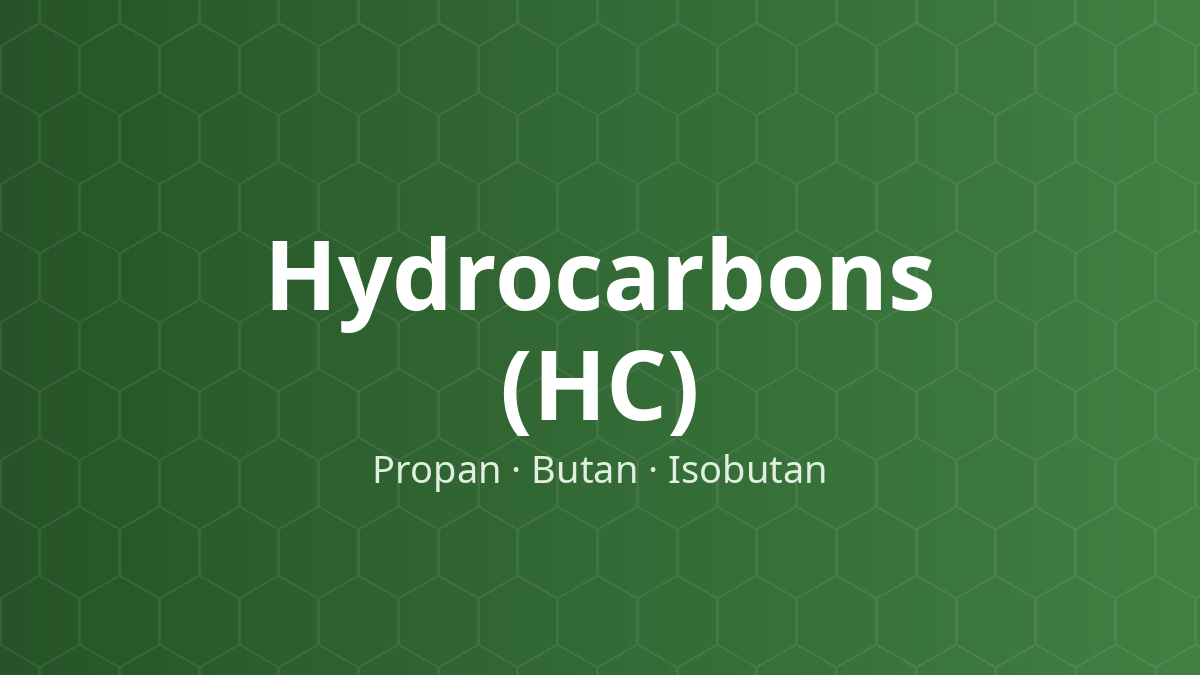 Hydrocarbons (HC) (Propan · Butan · Isobutan) – Khí đẩy aerosol