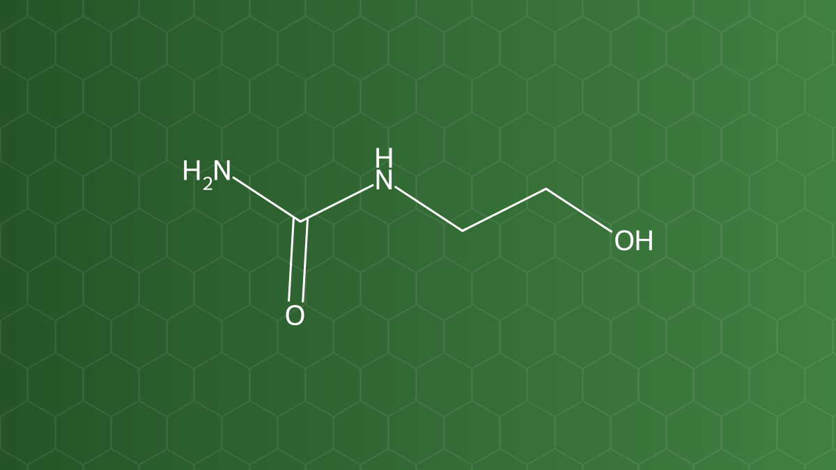 Hydroxyethyl urea – Chất giữ ẩm – công thức cấu tạo