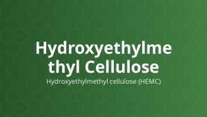 Hydroxyethylmethyl Cellulose (Hydroxyethylmethyl cellulose (HEMC)) – Tá dược bao, tạo hỗn dịch, dính, làm đặc