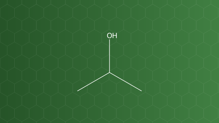 Isopropyl Alcohol (Isopropanol (IPA)) – Dung môi, chất sát khuẩn – công thức cấu tạo