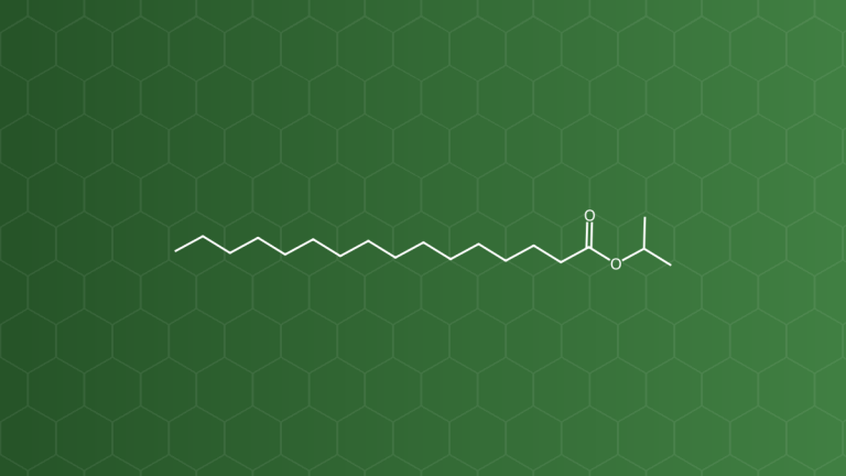 Isopropyl Palmitate (Isopropyl palmitat (IPP)) – Làm mềm, chất dẫn dầu, tăng thấm, dung môi – công thức cấu tạo