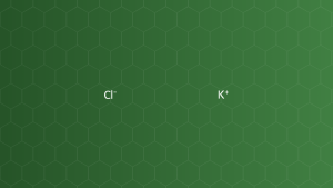 Potassium Chloride (Kali clorid) – Chất đẳng trương – công thức cấu tạo