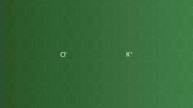 Potassium Chloride (Kali clorid) – Chất đẳng trương – công thức cấu tạo