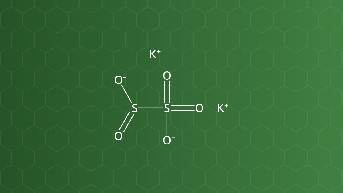 Potassium Metabisulfite (Kali metabisulfit) – Chất chống oxy hóa, bảo quản – công thức cấu tạo