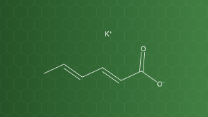Potassium Sorbate (Kali sorbat) – Chất bảo quản kháng khuẩn, kháng nấm – công thức cấu tạo