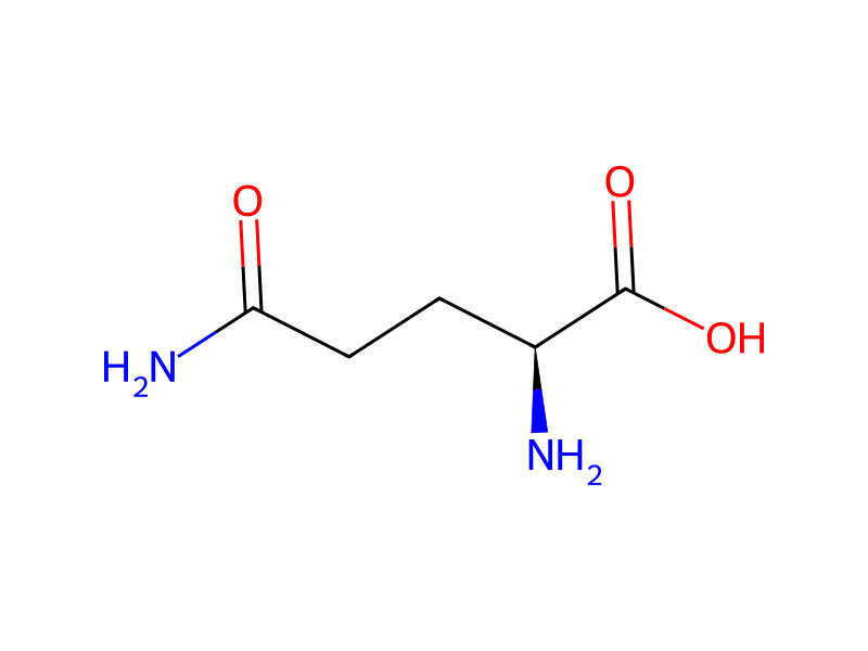 Công thức cấu tạo L-Glutamine – nguyên liệu