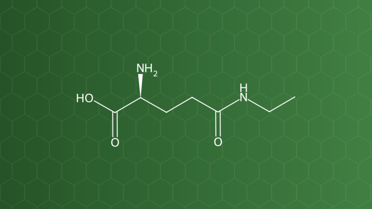 L-Theanine (Theanin) – Acid amin không cấu tạo protein – công thức cấu tạo