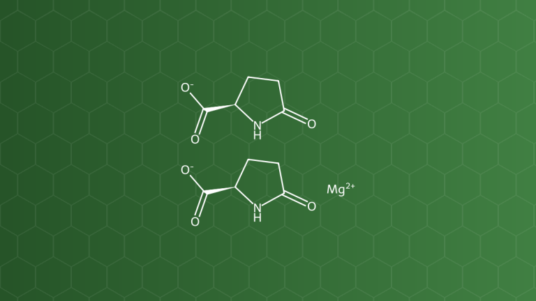 Magnesium pidolate (Magnesi pidolat) – Muối khoáng hữu cơ – công thức cấu tạo