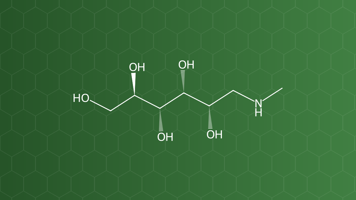 Meglumine (Meglumin (N-methylglucamin)) – Điều chỉnh pH, chất hòa tan – công thức cấu tạo
