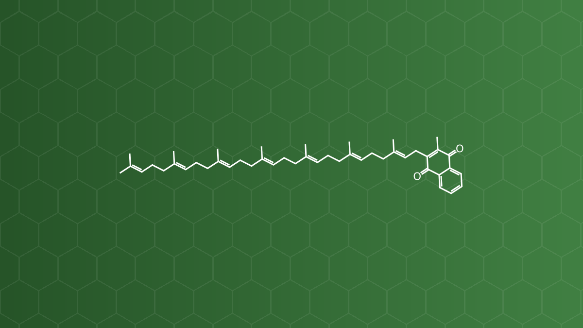 Menaquinone-7 (Vitamin K2 (MK-7)) – Vitamin tan trong dầu – công thức cấu tạo