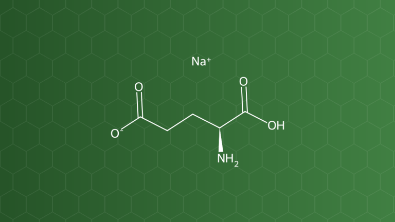 Monosodium Glutamate (Mononatri glutamat (MSG)) – Chất điều vị, chất đệm – công thức cấu tạo