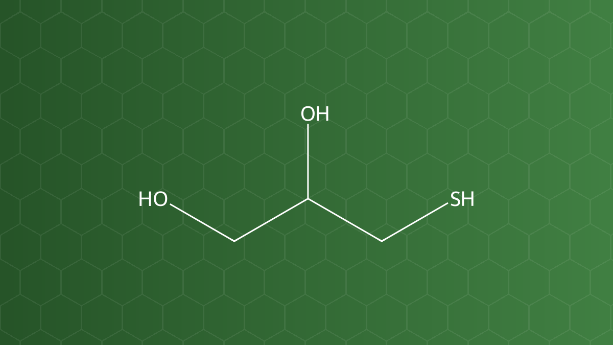 Monothioglycerol (Monothioglycerol) – Chất chống oxy hóa, bảo quản – công thức cấu tạo
