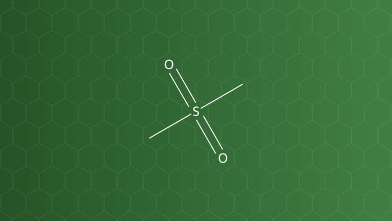 Methylsulfonylmethane (MSM, dimethyl sulfon) – Hợp chất lưu huỳnh hữu cơ – công thức cấu tạo