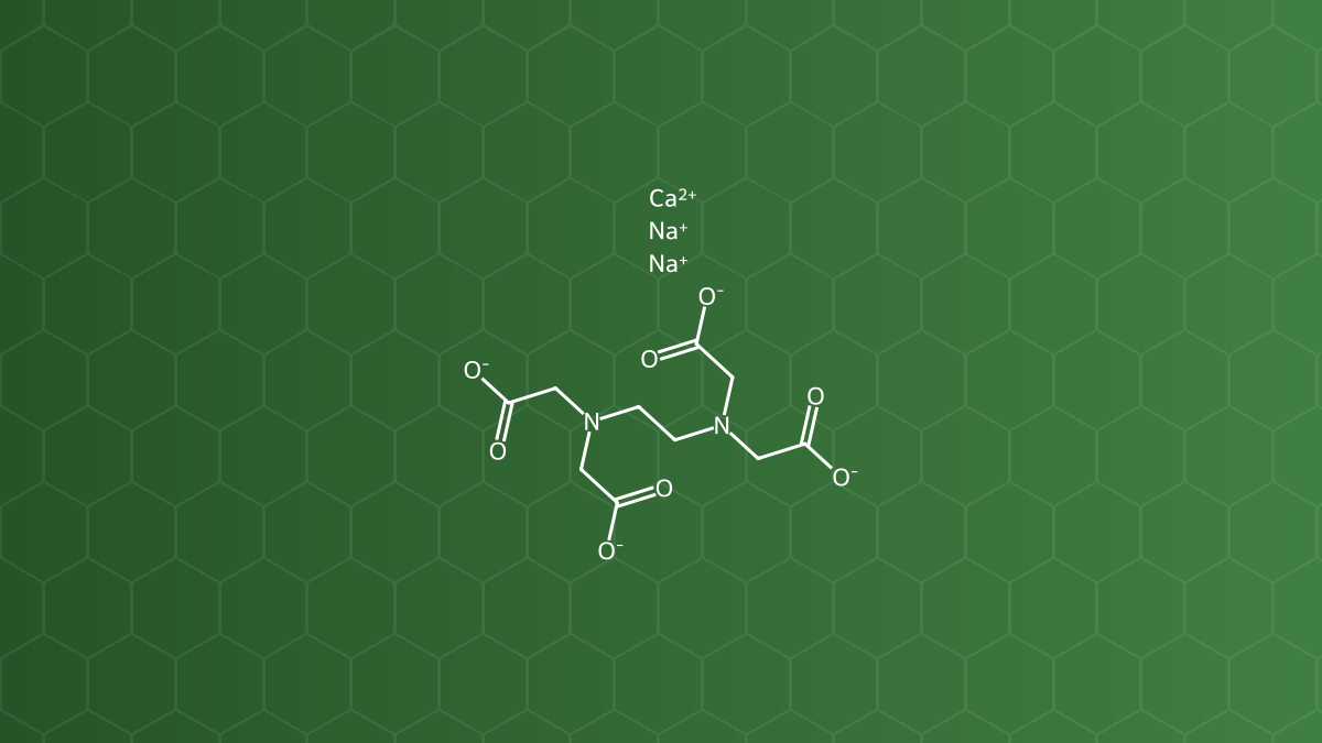 Edetate Calcium Disodium (Natri calci edetat) – Chất tạo phức – công thức cấu tạo