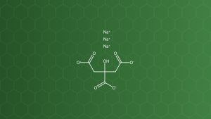 Sodium Citrate Dihydrate (Natri citrat) – Chất đệm, kiềm hóa, cô lập ion – công thức cấu tạo