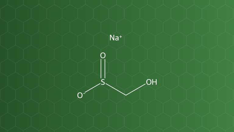 Sodium Formaldehyde Sulfoxylate (Natri formaldehyd sulfoxylat) – Chất chống oxy hóa – công thức cấu tạo