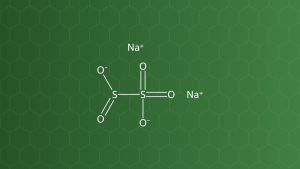 Sodium Metabisulfite (Natri metabisulfit) – Chất chống oxy hóa – công thức cấu tạo